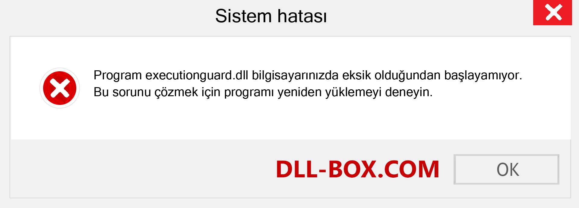 executionguard.dll dosyası eksik mi? Windows 7, 8, 10 için İndirin - Windows'ta executionguard dll Eksik Hatasını Düzeltin, fotoğraflar, resimler